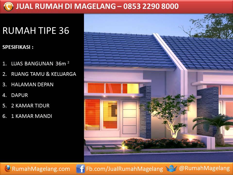 HP 0853 2290 8000-Rumah Murah Di Jual Di Magelang, Rumah Dijual Area