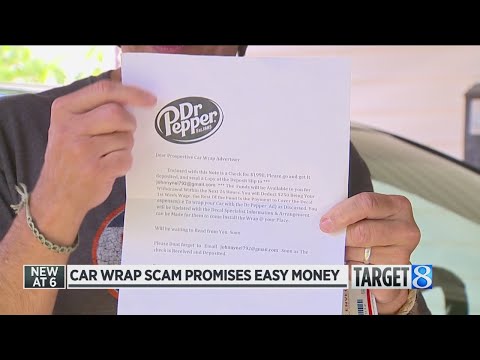 Car wrap scam promises easy money