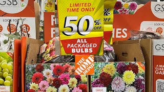 50% OFF Summer Blooming Bulbs at Home Depot| BULB HAUL