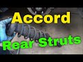 Honda Accord Rear Strut Replacement