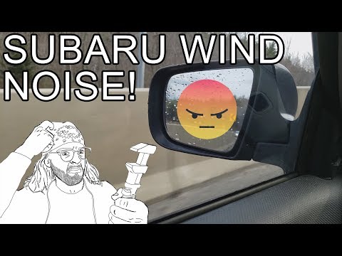 subaru-wind-noise-fix