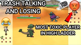 Teaching A Lesson To This Toxic Player! (Pokemon Showdown Random Battles) (High Ladder)