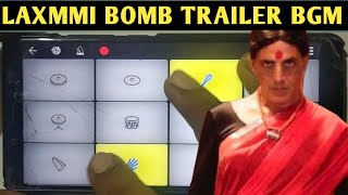 Laxmi Bomb Trailer BGM (Drums & Piano Cover) | Walk Band Hindi Songs | Hindi Piano Mass BGM screenshot 2