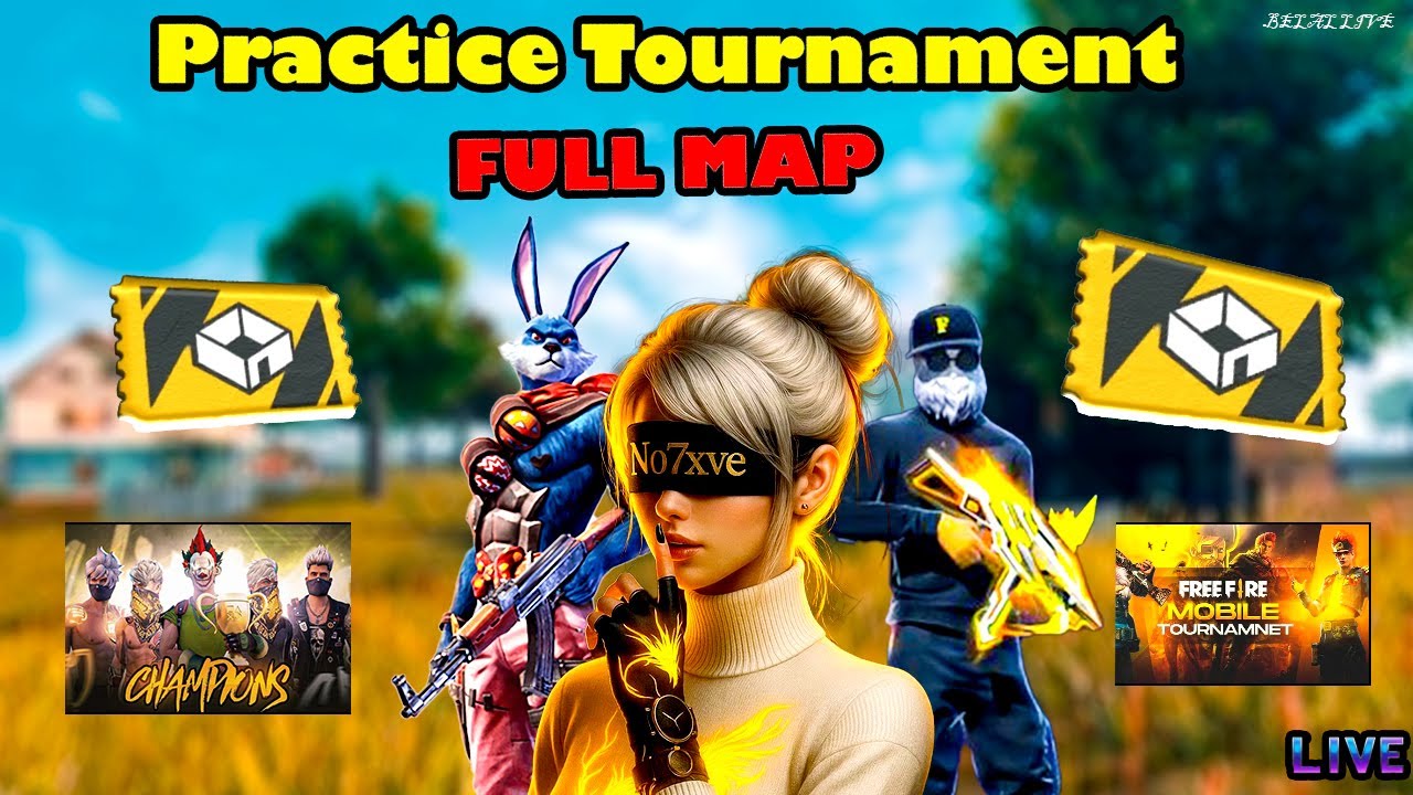 Practice Tournament for you If You Have Your Squad Come And Play Show your energy👌👌 