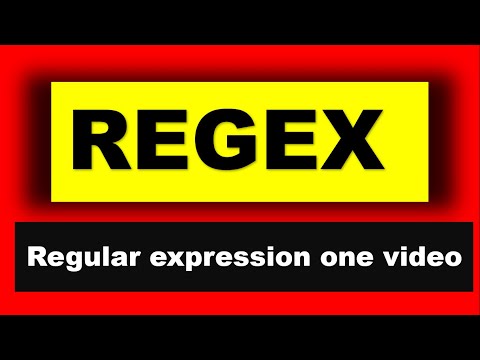 Regular Expression in