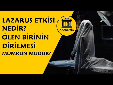 Video: Lazarus ölümden dirildiğinde kaç yaşındaydı?