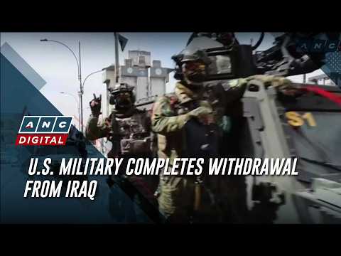 U.S. military completes withdrawal from Iraq | ANC