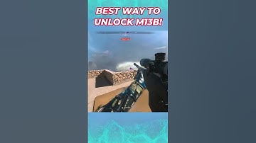 Easy unlock M13B solo #callofduty #gaming #fyp