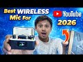 Best Wireless Mic For Youtube Video 2026 Audio Quality बेहतर हो जाएगा #tech #unboxing #youtubeshorts