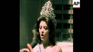 SYND 29-7-71 INTERVIEW WITH MISS UNIVERSE