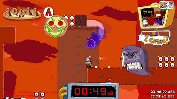 Pizza Tower Oregano desert lap 5 LUNATIC MODE (Swap mode)