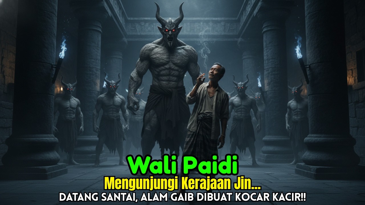 Wali Paidi Mengunjungi Kerajaan Jin, Raja Jin Sampai Tak Berkutik!