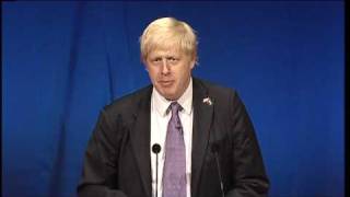 Boris Johnsons speech at ICC London ExCeL launch