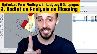 2-Optimizing Building Design for Solar Radiation with Ladybug #buildingoptimization #ladybugtools