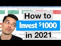 Top 6 Ways To Start Investing $1,000 in 2021