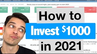 Top 6 Ways To Start Investing $1,000 in 2021