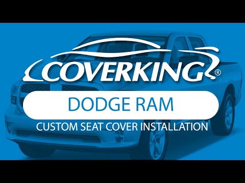 How to Install 2011-2019 Dodge RAM Custom Seat Covers | COVERKING®