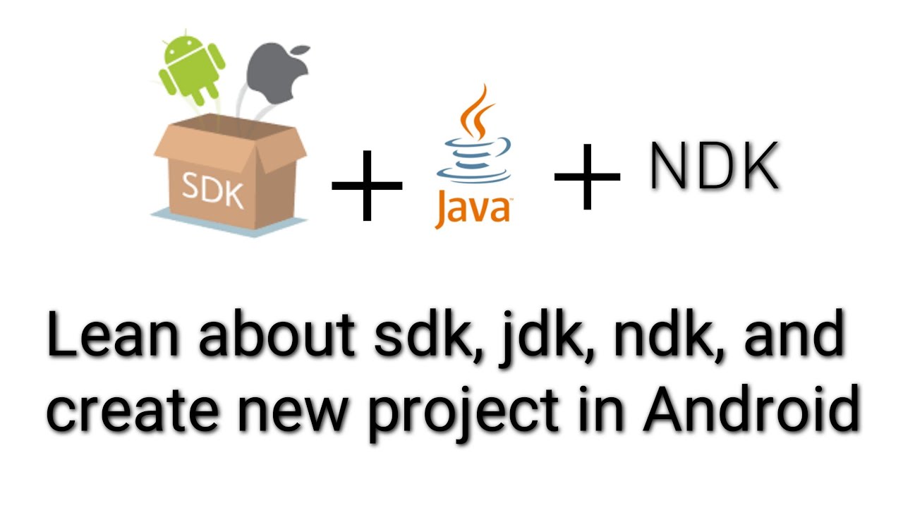 Android tutorial in hindi 03 learn about sdk jdk ndk and create