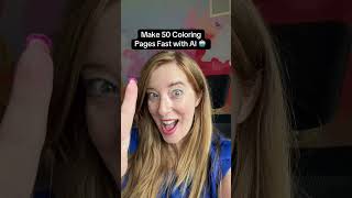 Full How I Make a FULL Coloring Book with AI in 60 Seconds 🤯 #coloringbook News