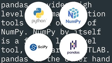 What are the differences between Pandas and NumPy+SciPy in Python?