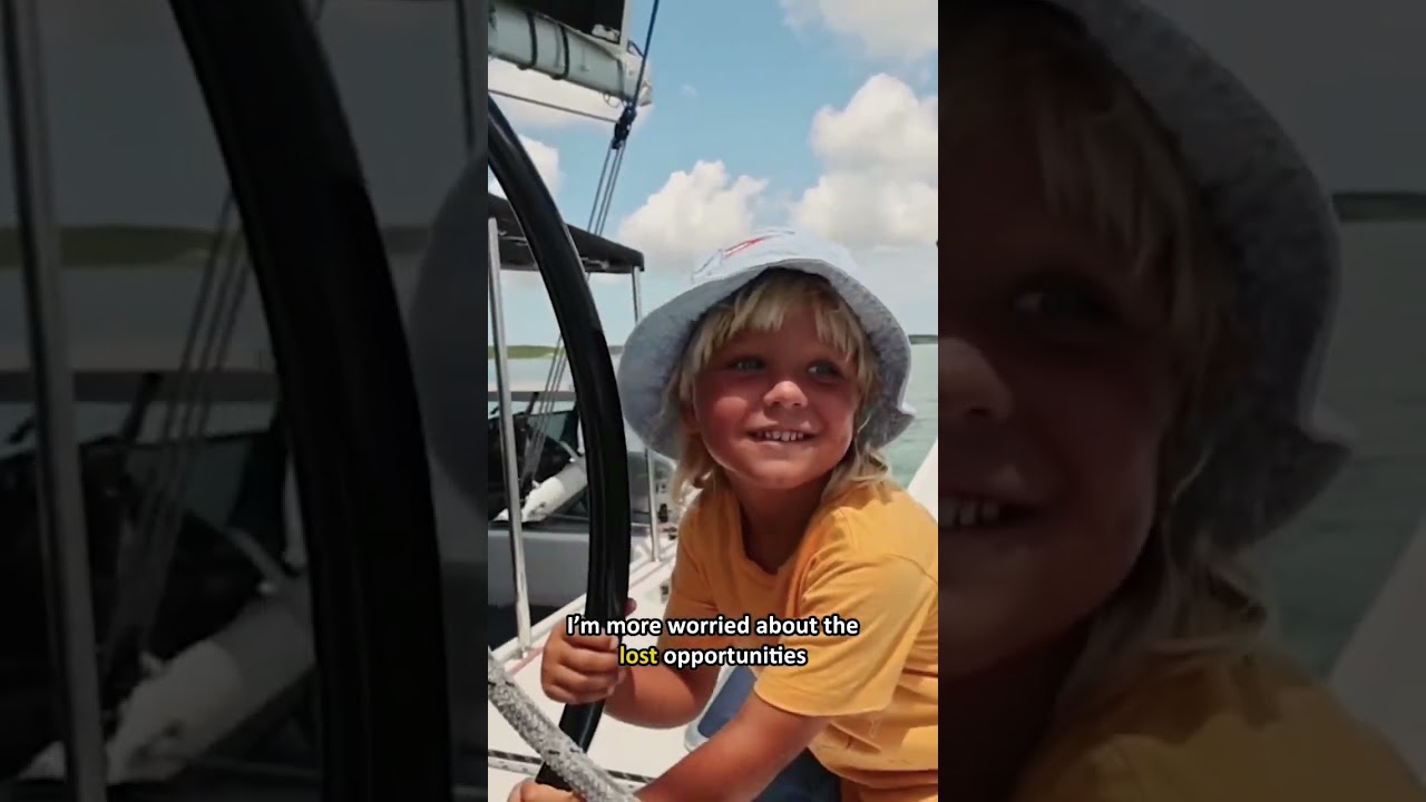 Raising kids at sea!