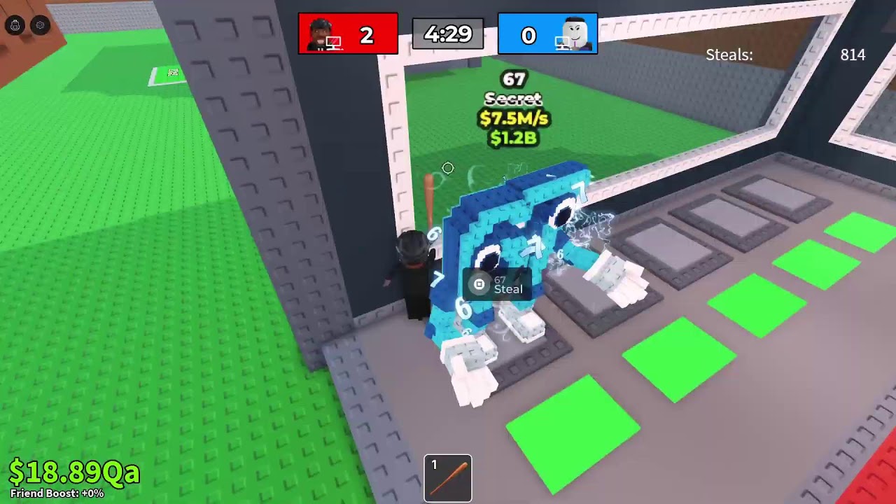 steals and trades and pvps in sab