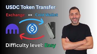 How to transfer USDC Token from Kraken to Ledger Nano S Plus and back to the exchange