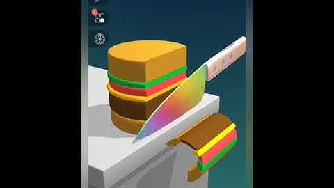 ASMR Slicing all levels gameplay game android IOS #shorts