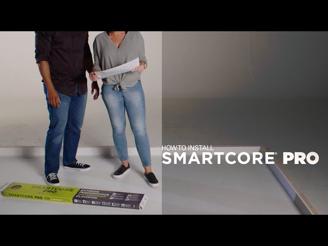 Install Smartcore Pro Vinyl Flooring