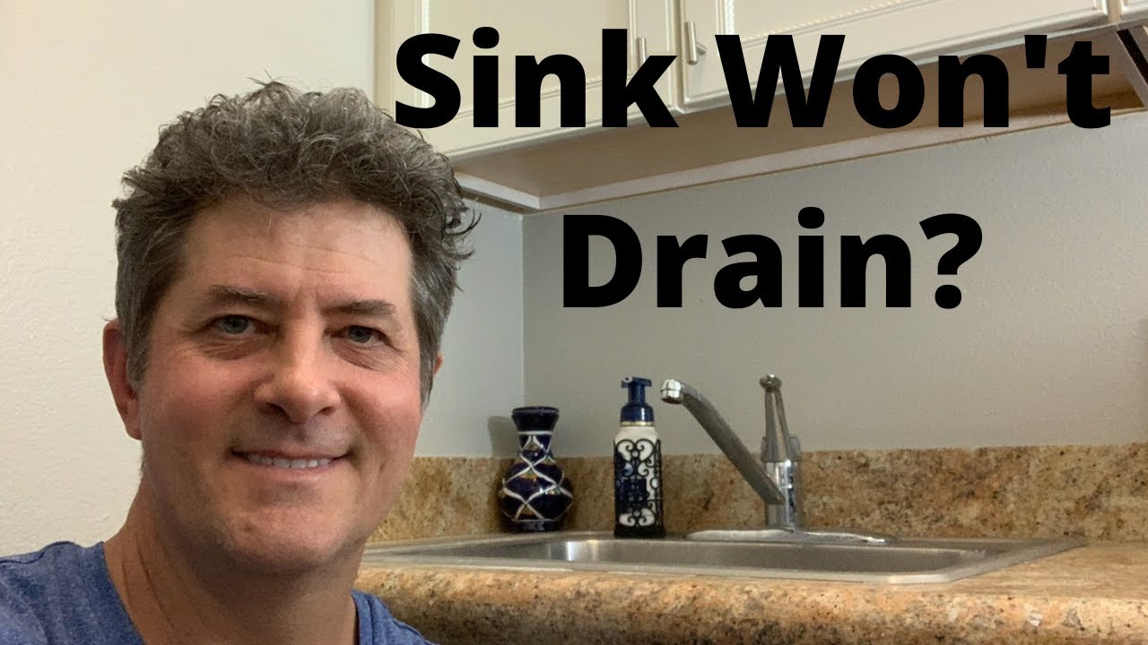 Kitchen sink not draining? Here are 6 ways to unclog it