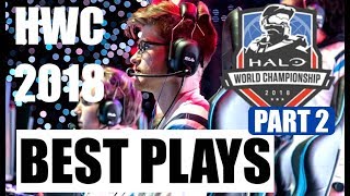 Halo World Championship 2018 Highlights Collection (Part 2) - Greatest Plays \& Moments