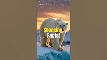 10 Amazing Facts About Polar Bears You Never Knew ❗🐻‍❄️❄️ #facts #animals #shortsviral #wildlife