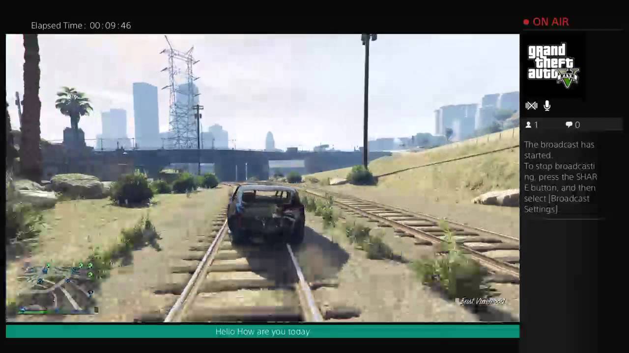 I'm a playing gta 5 I'm testing the durability of all my cars in my