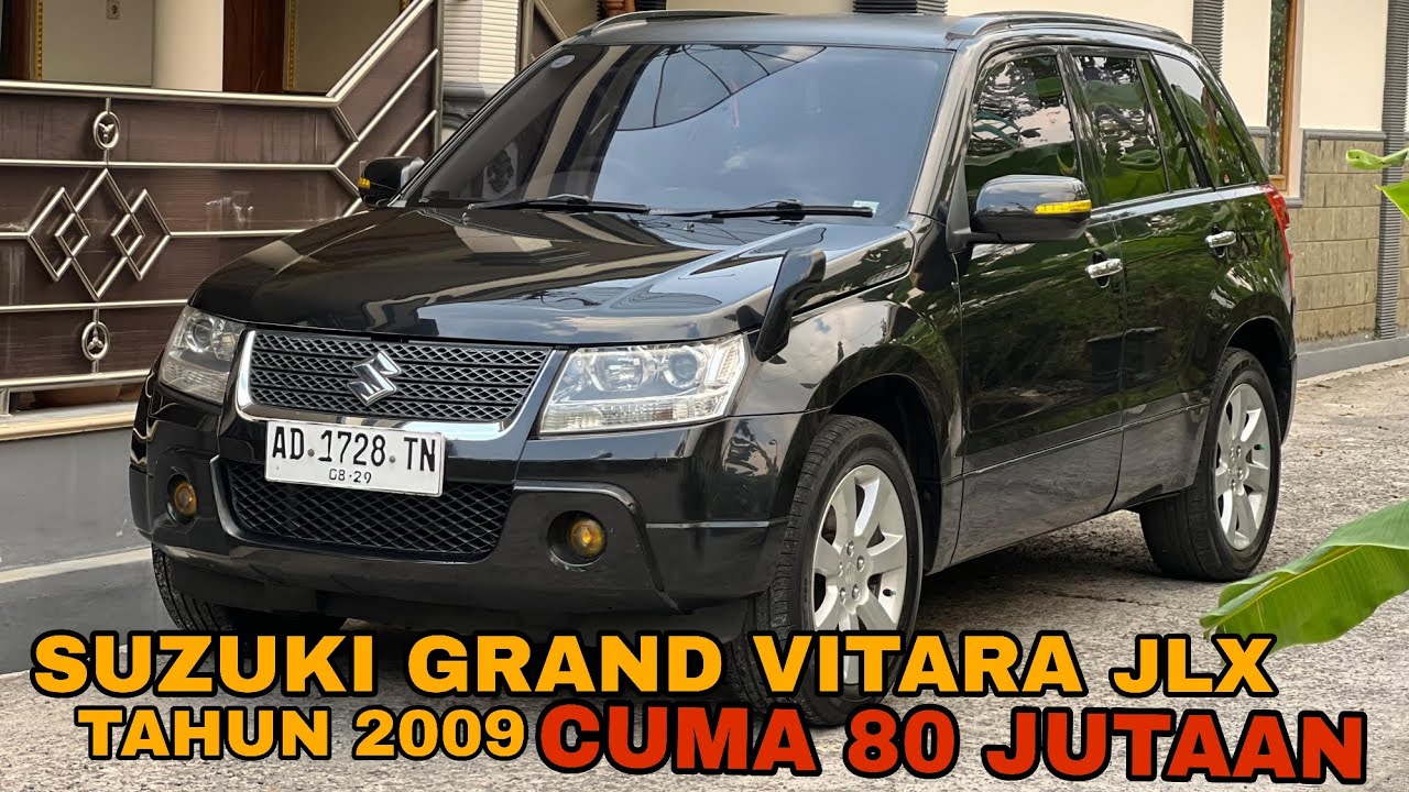 MOBIL BEKAS SUV ‼️ SUZUKI GRAND VITARA JLX 2009 AUTOMATIC 2.4‼️ TOP KONDISI ‼️CUMA 80 JUTAAN 