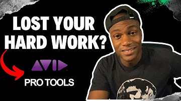 Secret to RECOVER sessions with ProTools back up