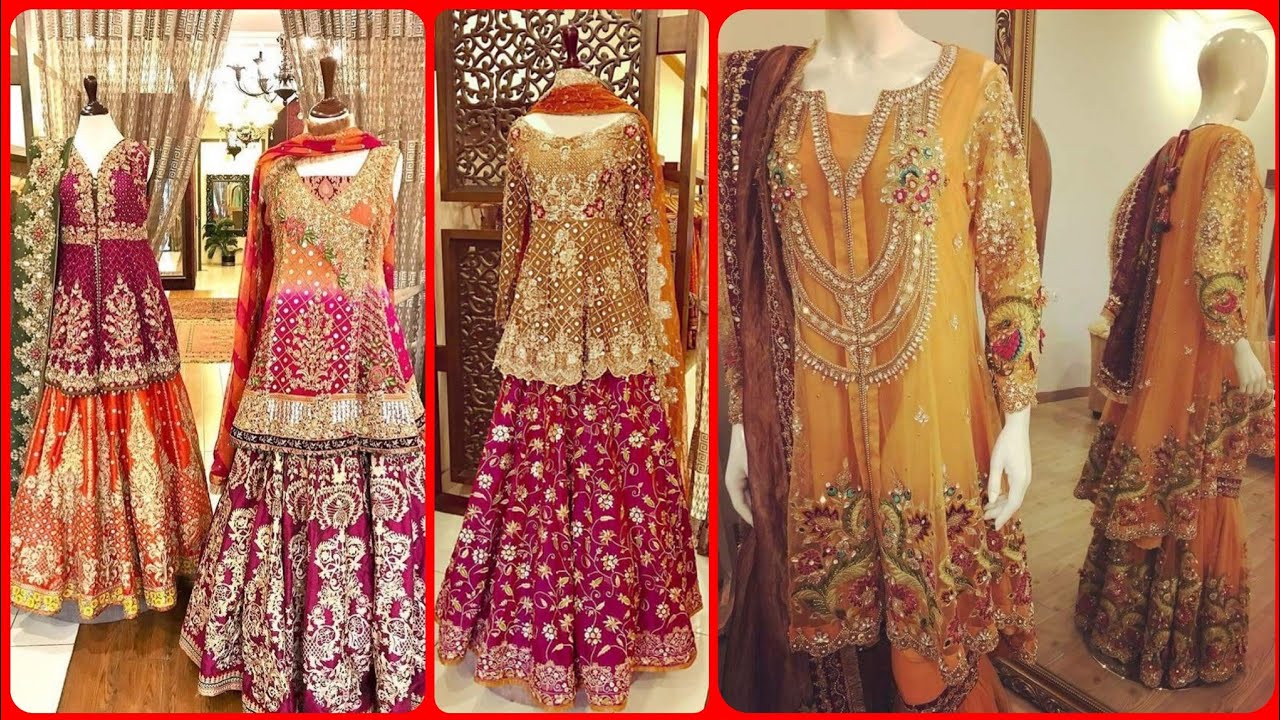 Fancy mehndi dresses Clearance
