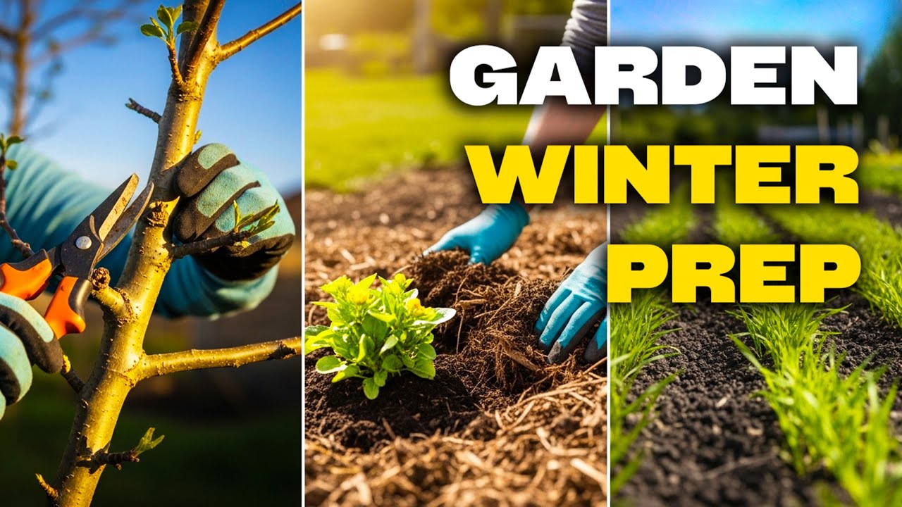 10 Must-Do Tasks to Winterize Your Garden Successfully - YouTube