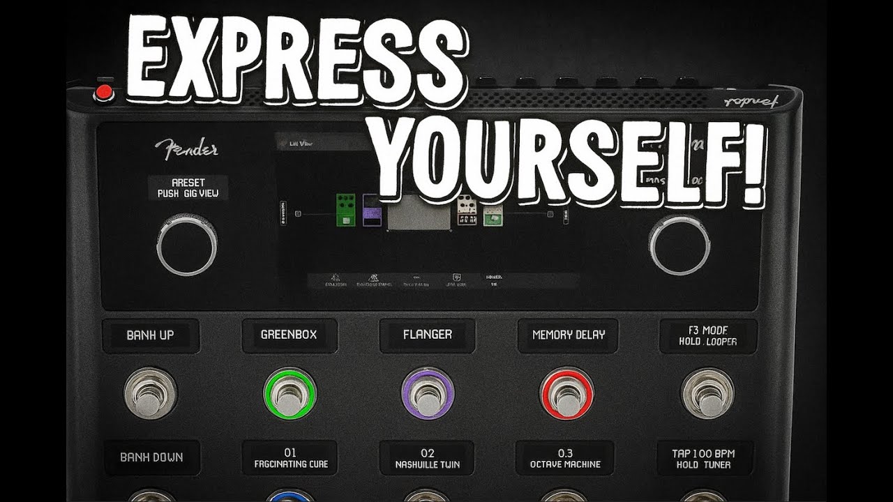 Fender Tone Master Pro — ВРЕМЯ ДЛЯ ЕЩЕ ОДНОГО ВИДЕО О ПЕДАЛИ ЭКСПРЕССИИ!