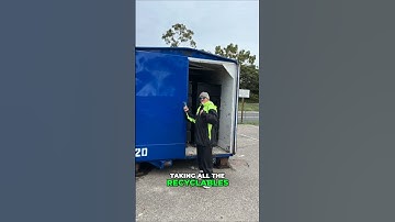 Hauler Junk  Removal  Same Day Trash Pickup in North County #shorts #fyp #trashpickup #junk #sameday