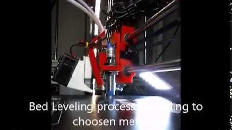 Wanhao Duplicator i3 auto bed leveling using inductive proximity sensor