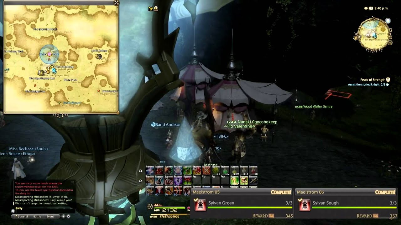 hunting, log, grand, company, location, a realm reborn, guide, Final Fantas...