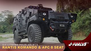 UJI LITBANG POLRI RANTIS KOMANDO DAN ANGKUT PERSONIL 8 SEAT