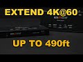 Send Your 4K Signal up to 492 ft With the HDBaseT Extender the BG-EXH-150C