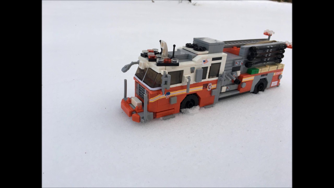 lego fdny truck