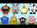 Animal Sounds Song | Animals Names And Sounds For Kids | Wild Animals In The Forest | Nursery Rhymes