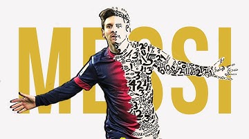Lionel Messi: Career Timelapse Artwork | Messi By Numbers
