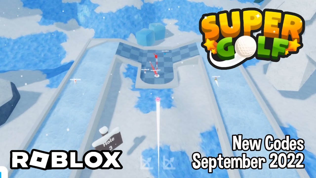 All Super Golf Codes(Roblox) - Tested September 2022 - Player Assist