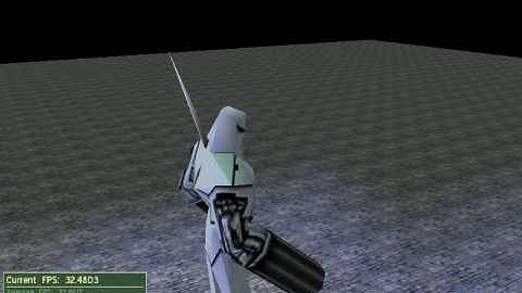 Ogre Inverse Kinematics Demo #2 : LookAt