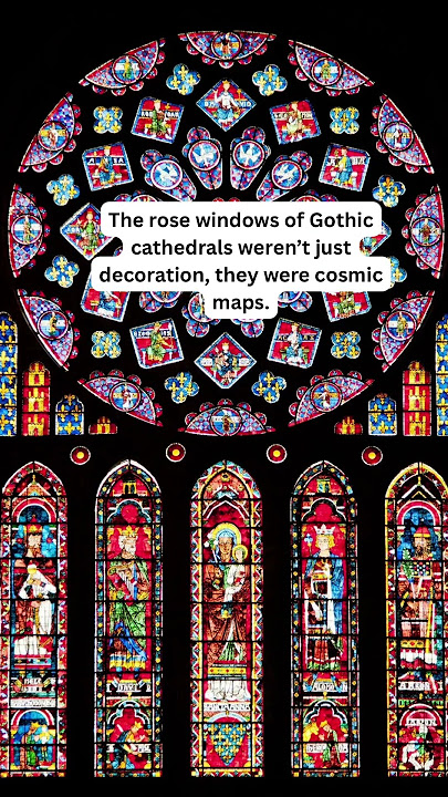 What's with the rose windows in cathedrals? #history #art