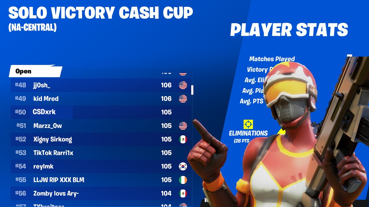 How i Qualified to Solo Cash Cup Finals Fortnite Competitive - YouTube